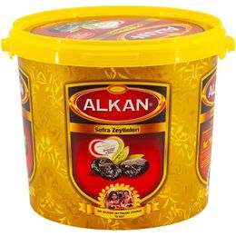 Alkan 3 kg Kova Çok Az Tuzlu Kuru Sele Gemlik Zeytini