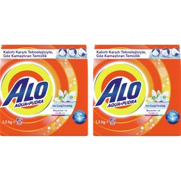 Alo Beyazlar ve Renkliler İçin 2x1.5 kg Toz Çamaşır Deterjanı