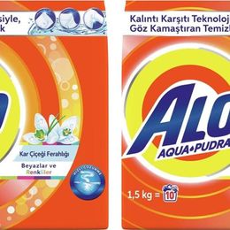 Alo Beyazlar ve Renkliler İçin 2x1.5 kg Toz Çamaşır Deterjanı