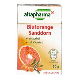Altapharma 50 gr Bonbon Kan Portakalı Kutu Şekerleme