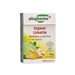 Altapharma 50 gr Bonbon Limon Aromalı Zencefil