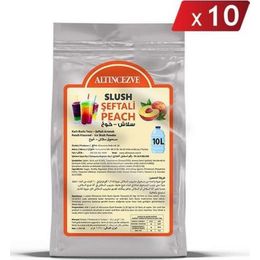 Altıncezve 10x1250 gr Şeftali Ice Slush Karlı Buzlu Karlama Tozu
