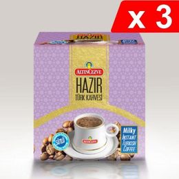 Altıncezve 20x11 gr Sütlü Şekerli Hazır Türk Kahvesi