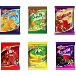 Altıncezve 6x250 gr Portakal + Kivi + Kuşburnu + Çilek Muz + Karadut İçecek Tozu