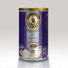 Altıncezve Orhan Efendi Damla Sakızlı Teneke 250 gr Türk Kahvesi