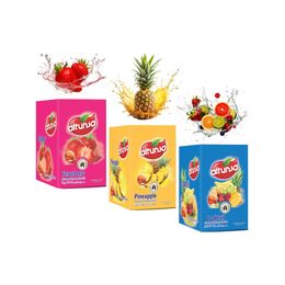 Altunsa 3'lü 24x9 gr Çilek Ananas Kokteyl Toz İçecek