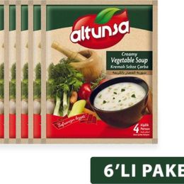 Altunsa 6x60 gr Kremalı Sebze Hazır Çorba