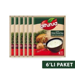 Altunsa 6x60 gr Kremalı Tavuk Hazır Çorba