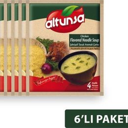 Altunsa 6x60 gr Kremalı Tavuk Hazır Çorba