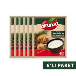 Altunsa 6x60 gr Kremalı Tavuk Hazır Çorba