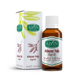 Alvin 20 ml Adaçayı Elma Yağı