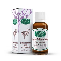 Alvin 20 ml Keten Tohumu Yağı