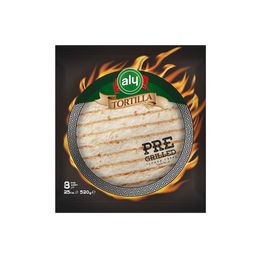 Aly Izgara 25 cm 8'li Paket 520 gr Tortilla Lavaş
