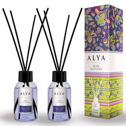 Alya 2x100 ml Violet Bomb Bambu Çubuklu Oda Kokusu