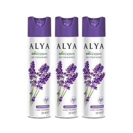Alya 3x250 ml Nature's Scents Lavander - Lavanta Oda Kokusu Yedek Makine Spreyi