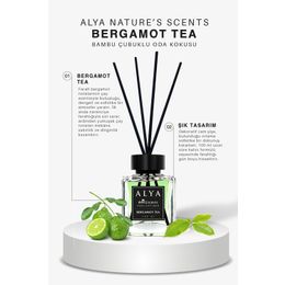 Alya Nature's 100 ml Scents Bergamot Tea Bambu Çubuklu Oda Kokusu