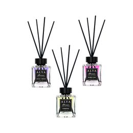 Alya Nature's 3x100 ml Scents Angel's Dream + Bubble Gum + Gardenia Bambu Çubuklu Oda Kokusu
