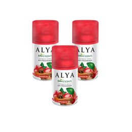 Alya Nature's 3x250 ml Scents Apple Cinnamon Oda Kokusu Yedek Makine Spreyi