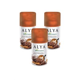 Alya Nature's 3x250 ml Scents Coffee Latte Oda Kokusu Yedek Makine Spreyi
