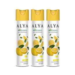 Alya Nature's 3x250 ml Scents Limon Oda Kokusu Yedek Makine Spreyi