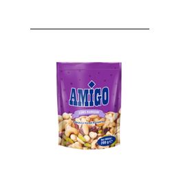 Amigo 200 gr Lüks Kabuksuz Karışık Kuruyemiş