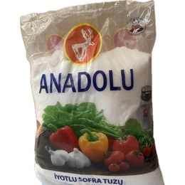Anadolu 1,5 kg İyotlu Sofra Tuzu
