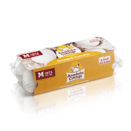 Anadolu Çiftligi Omega 3 M 53-62 gr 10'lu Yumurta