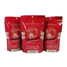 Anamour Natural 3x75 gr Çilek Kurusu