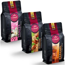 Anisah 250 gr Fındık Vanilya Karamel Aromalı Öğütülmüş Filtre Kahve