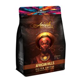Anisah Coffee 500 gr African Hills Doğu Afrika Blend Orta Kavrum Medium Roast Filtre Kahve