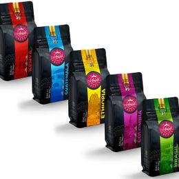 Anisah Coffee 5x250 gr Çekirdek Yöresel Filtre Kahve Seti