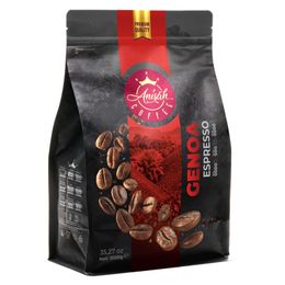 Anisah Coffee Genoa Espresso 1000 gr Koyu Kavrulmuş Çekirdek Öğütülmemiş Kahve