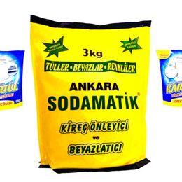 Ankara 3 kg Sodamatik + 500 gr Kartül Tül Beyazlatıcı