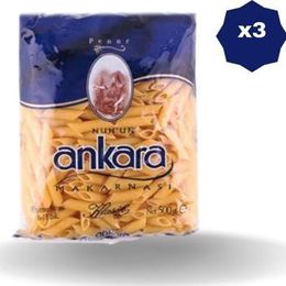 Ankara 3x500 gr Penne Makarna