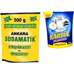 Ankara 500 gr Sodamatik + 500 gr Kartül Tül Beyazlatıcı