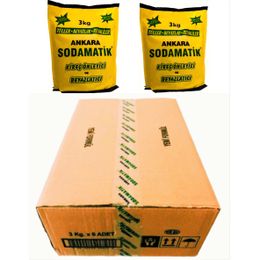 Ankara 6x3 kg Soda Matik Toz Deterjan