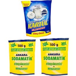 Ankara Sodamatik 2 x 500 gr + 500 gr Kartül Tül Beyazlatıcı