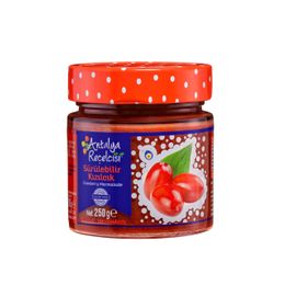 Antalya Reçelcisi 250 gr Sürülebilir Kızılcık Marmeladı