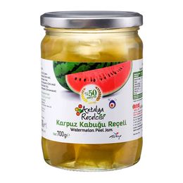 Antalya Reçelcisi Karpuz Kabuğu Reçeli %50 Meyve Klasik Seri 700 gr
