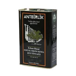 Antbirlik 3 Lt Erken Hasat Soğuk Sıkma Zeytinyağı