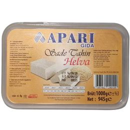 Aparı 650 gr Siirt Sade Tahin Helva