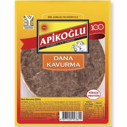 Apikoğlu 100 gr Siniri Alınmış Dilim Kavurma