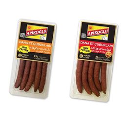 Apikoğlu 2x110 gr Dana Et Çubukları