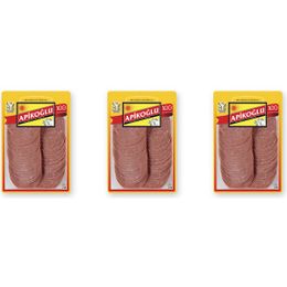 Apikoğlu 3x250 gr Dilimli Dana Macar Salam