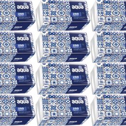 Aqua Tekli 12'li 250 Yaprak Pratik Mendil
