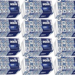 Aqua Tekli 12'li 250 Yaprak Pratik Mendil