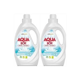Aquabor 2x6 kg Beyazlar için Toz Çamaşır Deterjanı