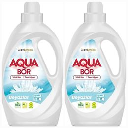 Aquabor 2x6 kg Beyazlar için Toz Çamaşır Deterjanı