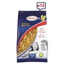 Arbella 12x400 gr Glutensiz Burgu Makarna