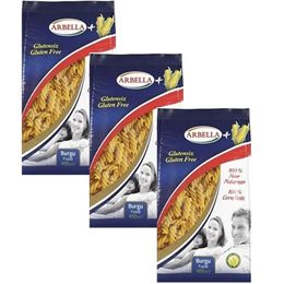 Arbella Plus 3x400 gr Glutensiz Burgu Makarna